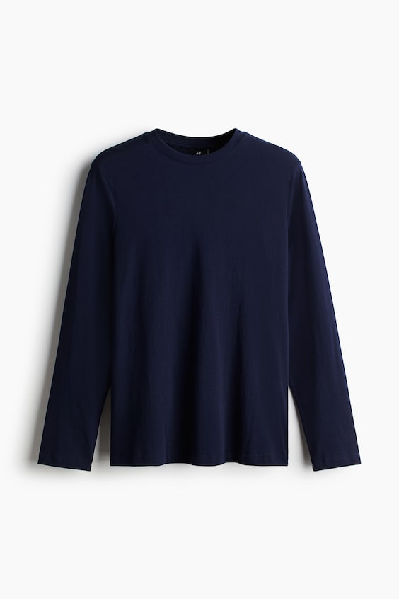 HM Jerseyshirt in Regular Fit Große Rabatte