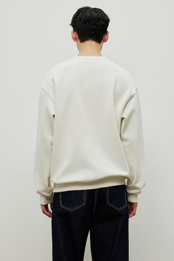 HM Sweatshirt in Loose Fit Räumungsverkauf
