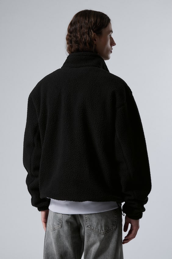 HM Fleece-Pullover mit Half-Zip Zeitbegrenzte Promotion