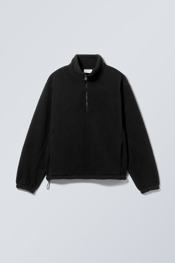 HM Fleece-Pullover mit Half-Zip Zeitbegrenzte Promotion
