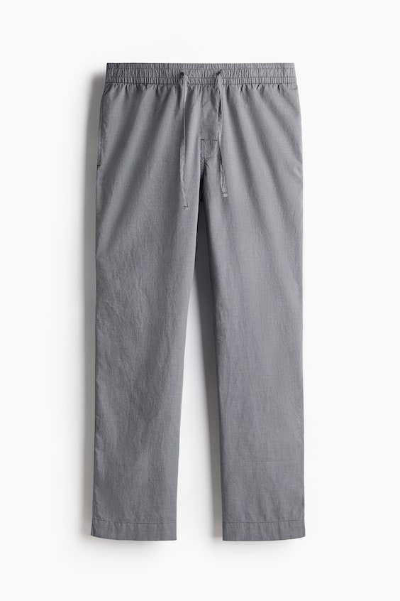 HM Popelinehose in Relaxed Fit Bis zu 65% Rabatt