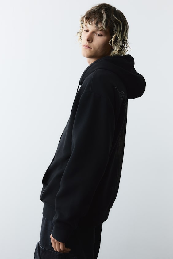 HM Hoodie in Loose Fit Super Rabatt