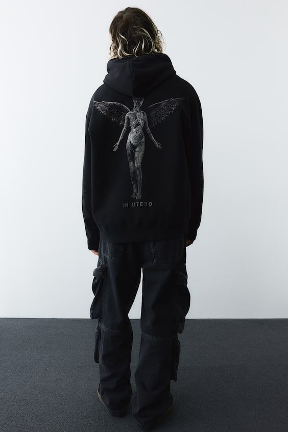 HM Hoodie in Loose Fit Super Rabatt