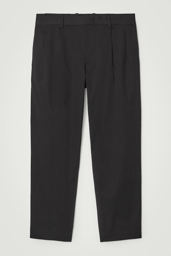HM BAUMWOLLHOSE MIT FALTEN Auslauf