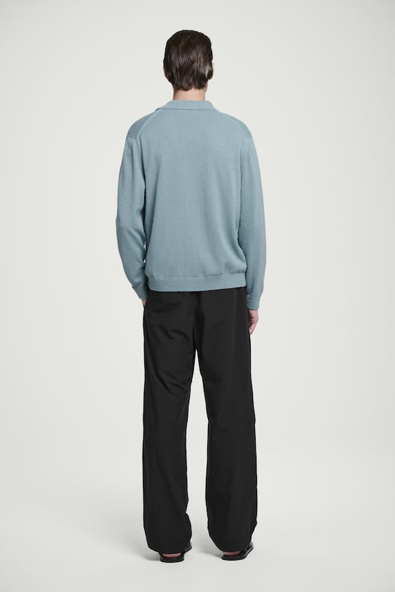HM STRUKTURIERTE GESTRICKTE HEMDJACKE Kostenloser Versand
