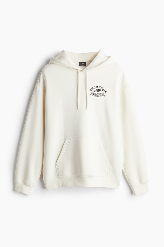 HM Bedruckter Hoodie in Oversized Fit Günstig kaufen