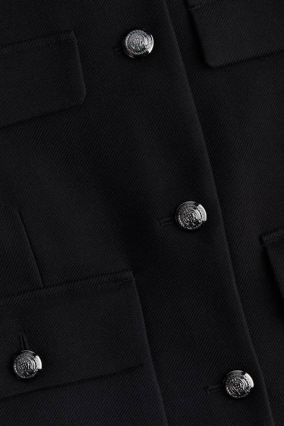 HM Blazer mit goldfarbenen Knöpfen Black Friday
