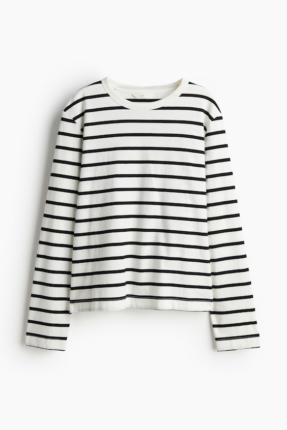 HM Shirt aus Baumwolljersey Sonderangebote