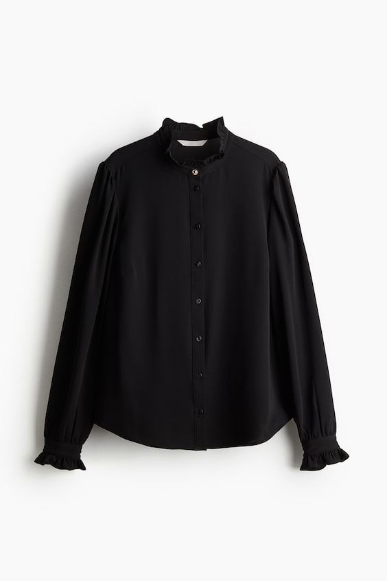 HM Bluse mit Volants JETZT KAUFEN