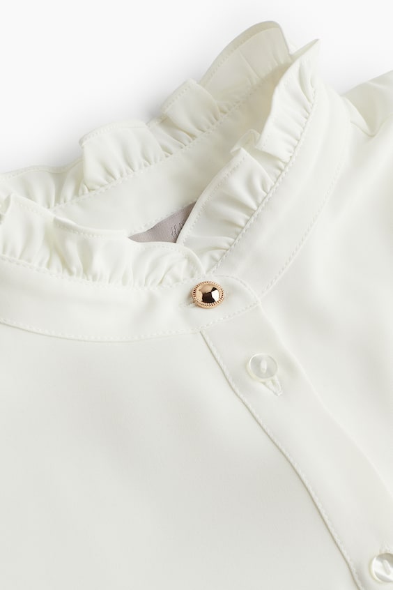 HM Bluse mit Volants Clearance-Verkauf