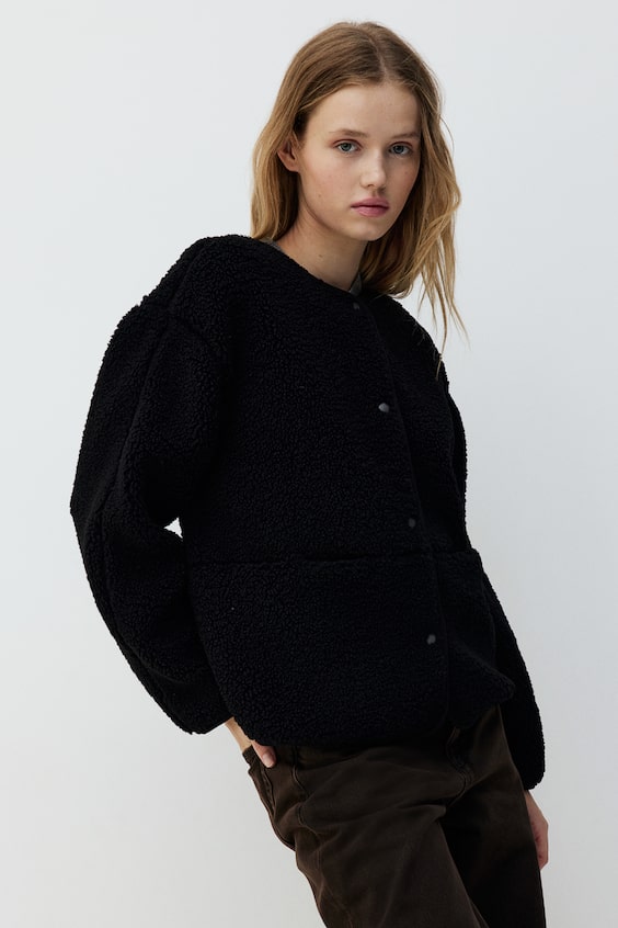 HM Teddy jacket Kostenloser Versand international