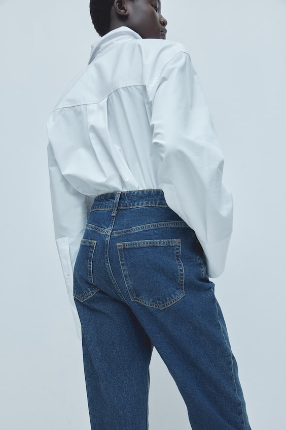 HM Slim Mom High Ankle Jeans Speichern exportieren