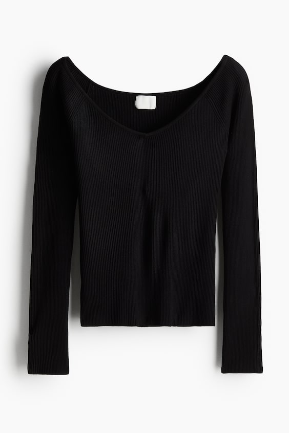 HM Off-Shoulder-Shirt Hotsell