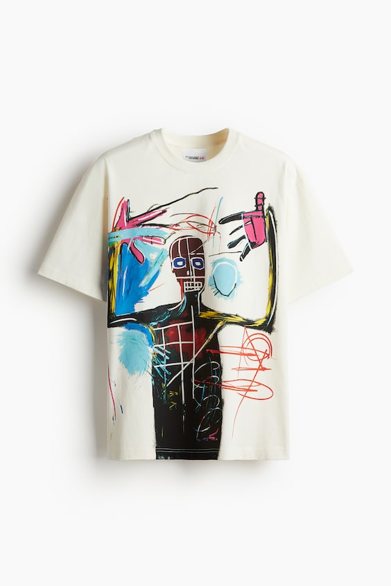 HM Baumwoll-T-Shirt in Relaxed Fit Fabrik Onlineshop