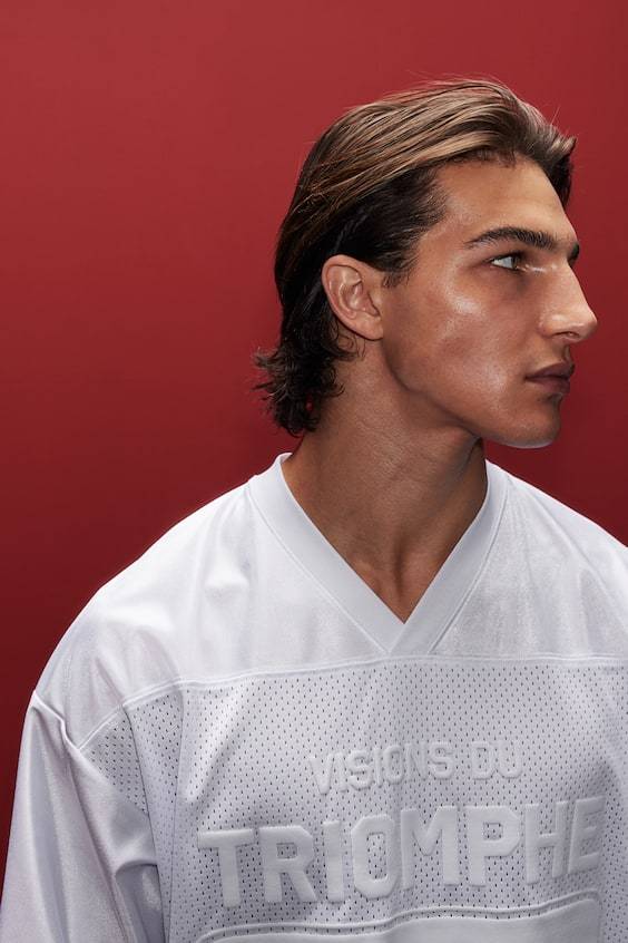 HM Loose Fit Printed sports top in DryMove™ Günstig kaufen