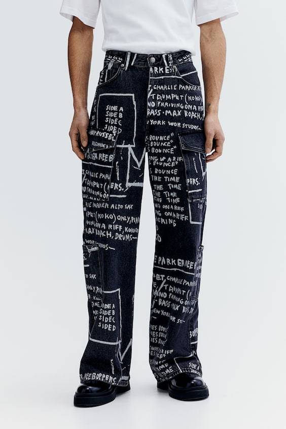 HM Bootcut Loose Cargo Jeans Muttertagsangebot