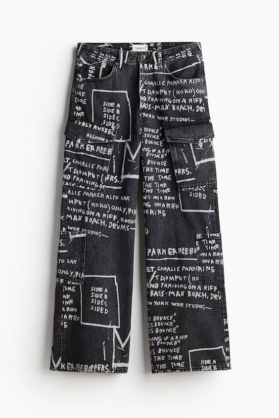 HM Bootcut Loose Cargo Jeans Muttertagsangebot