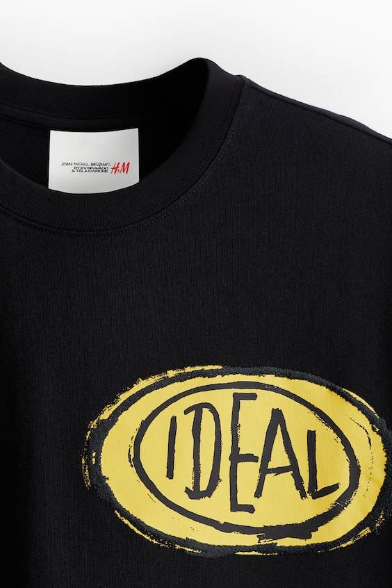 HM Baumwoll-T-Shirt in Relaxed Fit Valentinstagsangebot