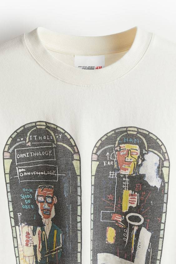 HM Langarmshirt aus Baumwolle in Oversized Fit Exklusive Angebote