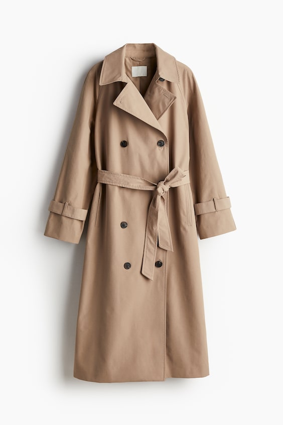 HM Zweireihiger Trenchcoat Saisonale Angebote