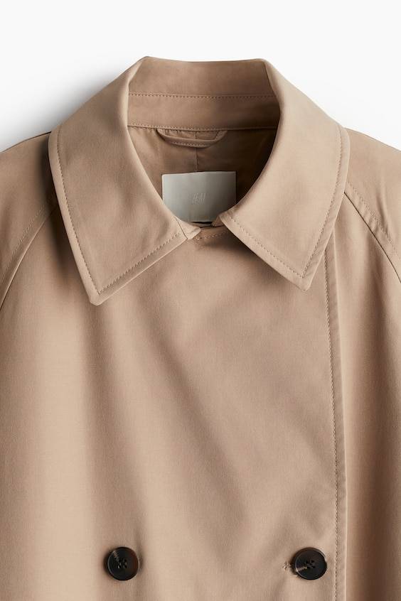 HM Zweireihiger Trenchcoat Saisonale Angebote