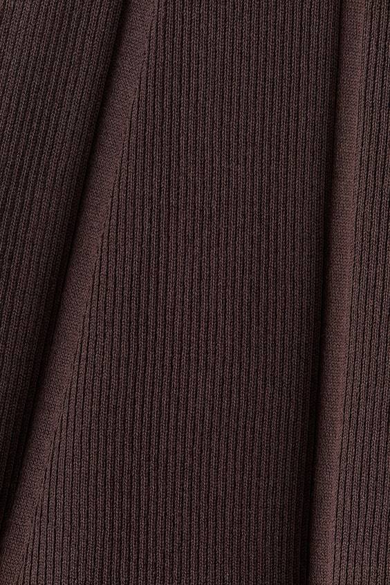 HM Flared-skirt rib-knit mini dress Super Sparpreis