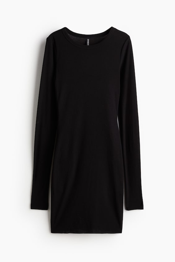 HM Geripptes Bodycon-Kleid Wochenangebot