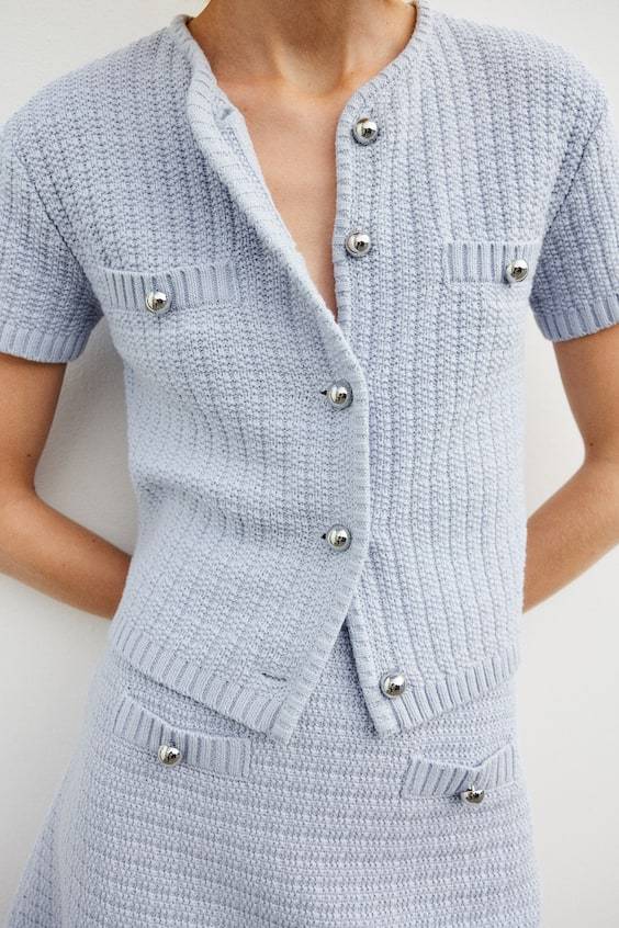 HM Cardigan aus Strukturstrick Bis zu 65% Rabatt