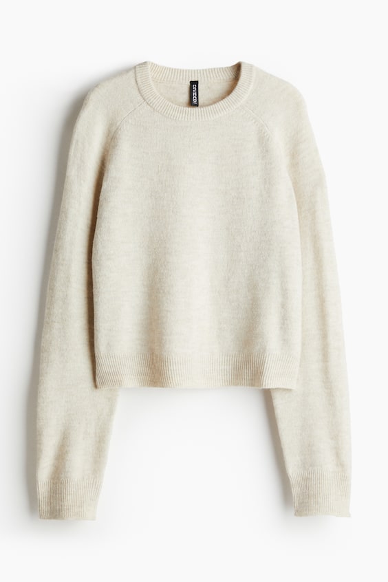 HM Kurzer Feinstrick-Pullover Fabrikladen