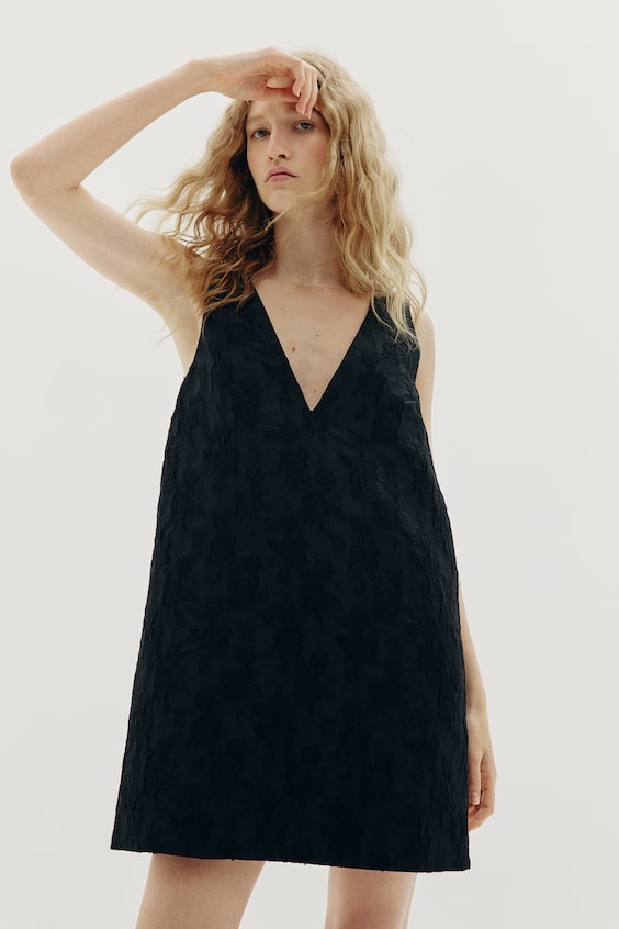 HM Kleid aus Jacquardstoff Fabrikverkauf