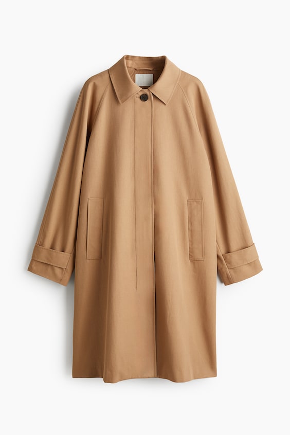 HM Car Coat aus Twill Black Friday