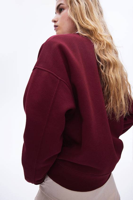 HM Oversized Sweatshirt mit Motiv Zeitlich begrenztes Angebot
