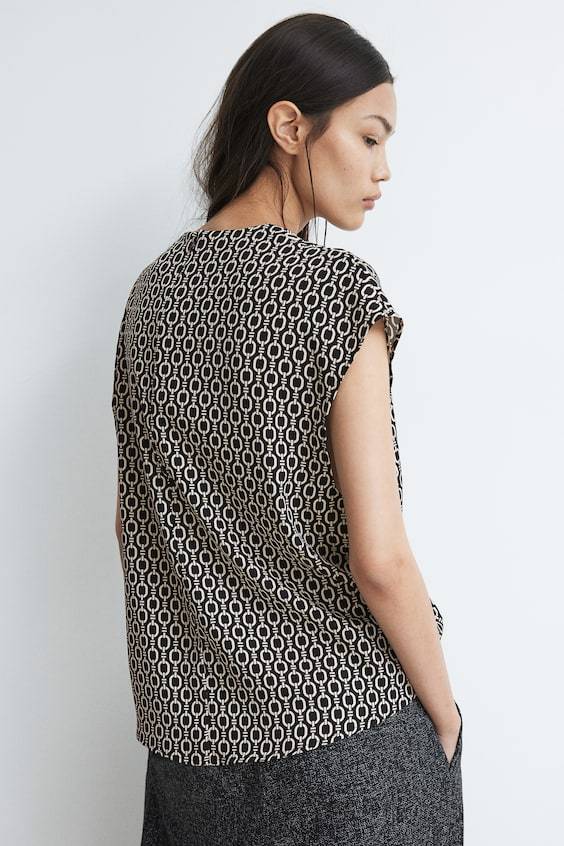 HM Draped blouse Tägliche Deals