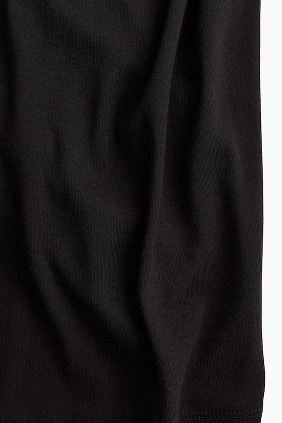 HM Shirt mit Turtleneck aus Pima-Baumwolle Super Sparpreis