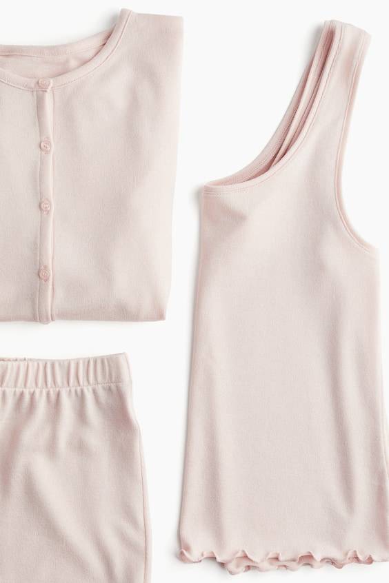 HM 3-teiliges Pyjama-Set Letzte 3 Tage