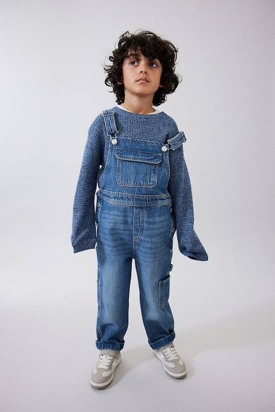 HM Latzhose aus Denim Günstig kaufen