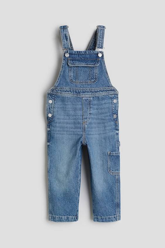HM Latzhose aus Denim Günstig kaufen
