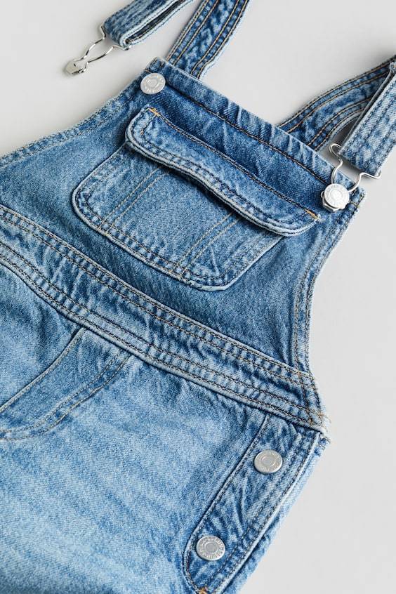 HM Latzhose aus Denim Günstig kaufen