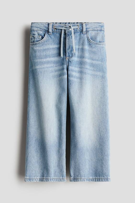 HM Denimhose mit Kordelzugdetail Großer Ausverkauf