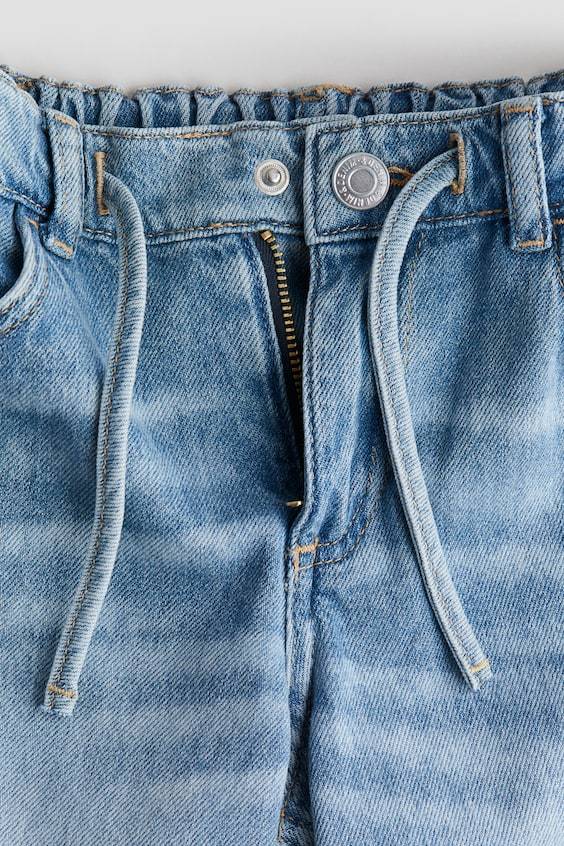 HM Denimhose mit Kordelzugdetail Großer Ausverkauf