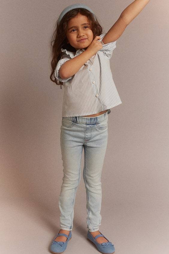 HM Super Soft Denimjeggings Preisnachlass