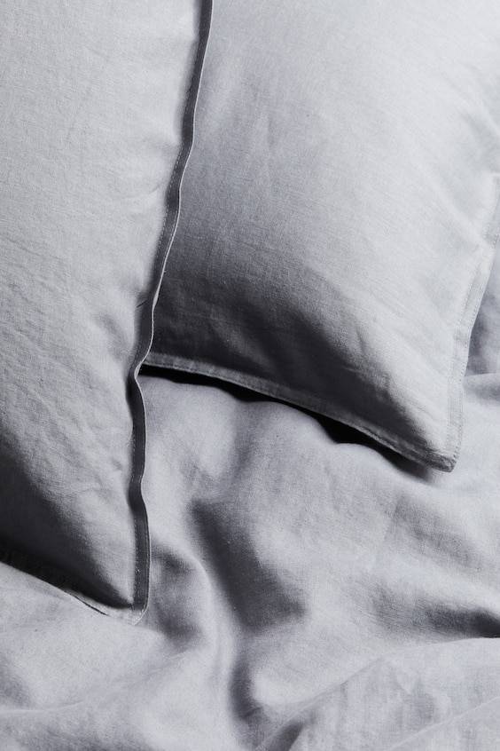 HM Bettwäsche aus Leinenmix für Doppel-/Kingsize-Bett Letzte 2 Tage