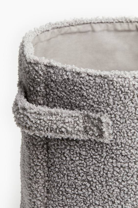 HM Aufbewahrungskorb aus Teddyfleece Nur noch ein Tag übrig