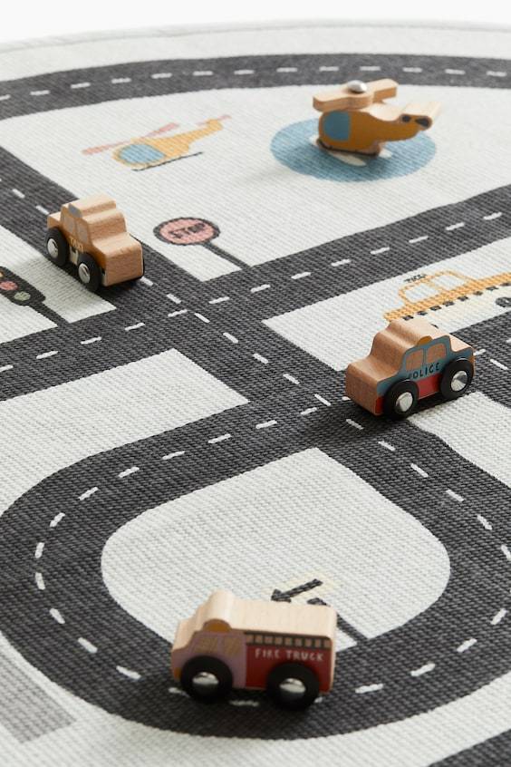HM Runde Verkehrsspielmatte Fabrikladen