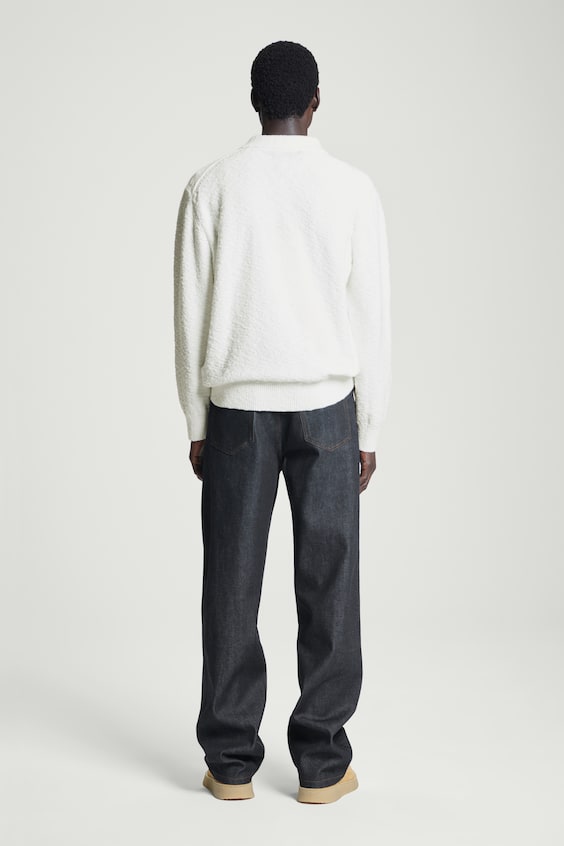 HM LANGÄRMLIGES BOUCLÉ-POLOSHIRT Bis zu 55% Rabatt