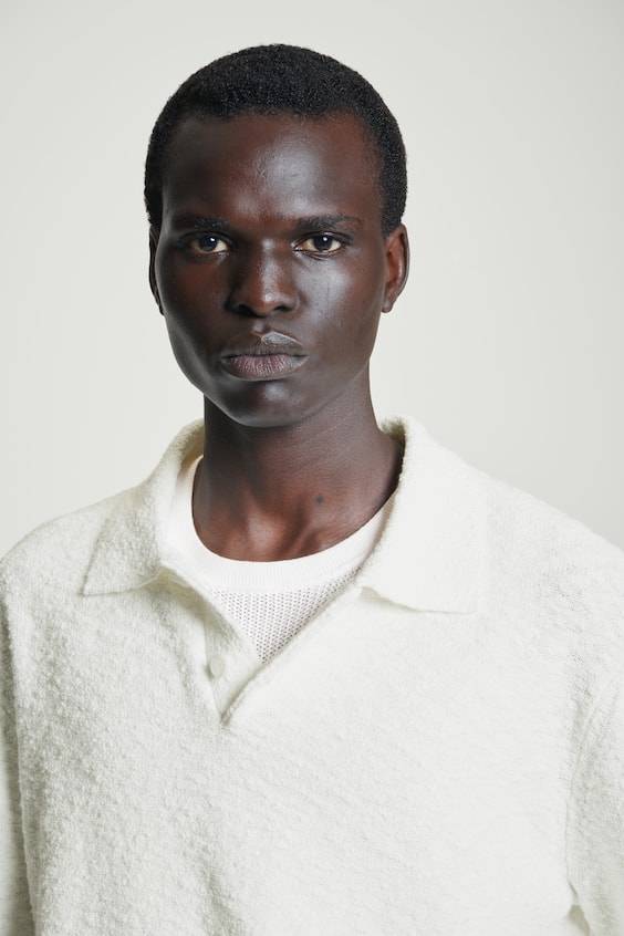 HM LANGÄRMLIGES BOUCLÉ-POLOSHIRT Bis zu 55% Rabatt