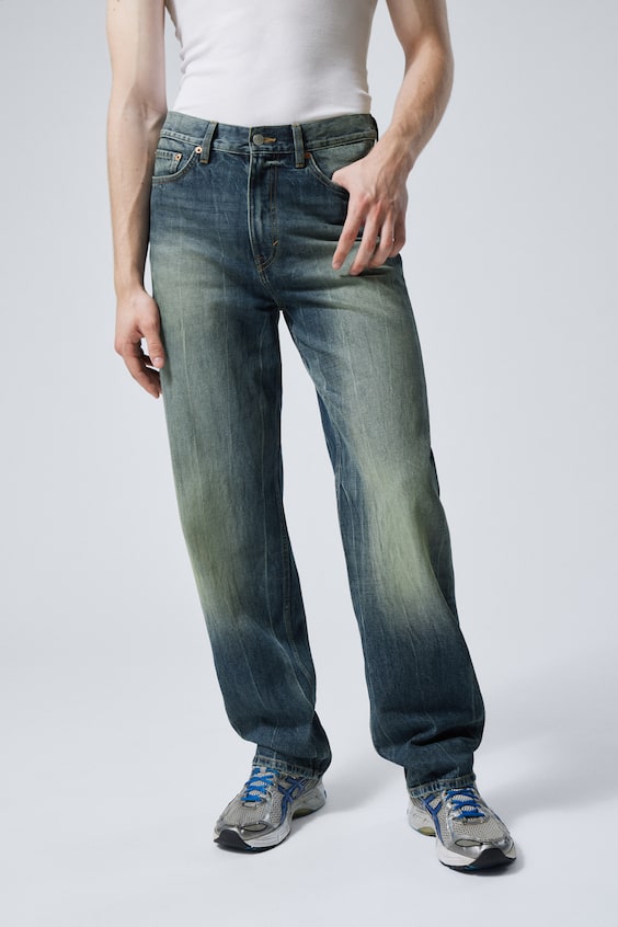 HM Locker geschnittene Jeans Galaxy Speichern exportieren