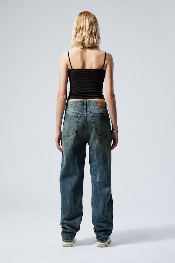 HM Locker geschnittene Jeans Galaxy Speichern exportieren