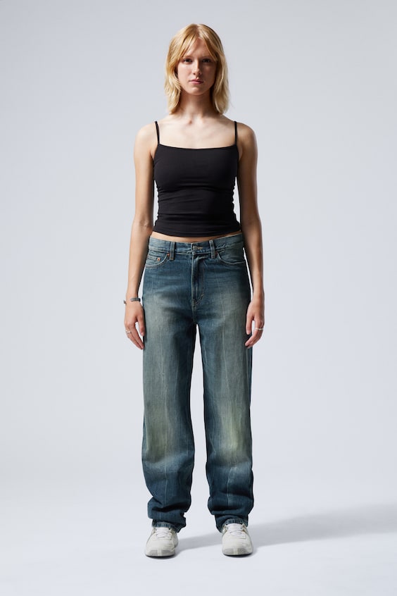 HM Locker geschnittene Jeans Galaxy Speichern exportieren