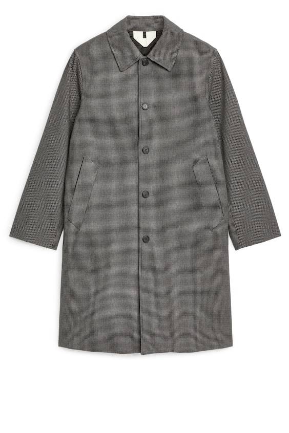 HM Karierter Car Coat 2025